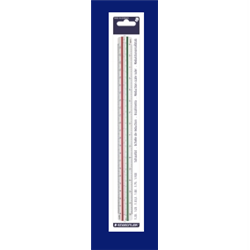 Staedtler Reduction Ruler Scale 1 to 20 25 33.3 50 75 100